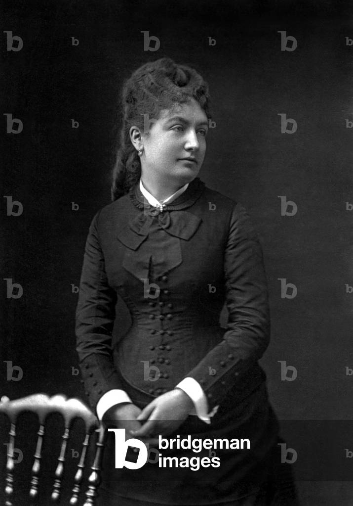 Marie Marimon (1835-1923) italian opera singer, phot by Liebert, 1876