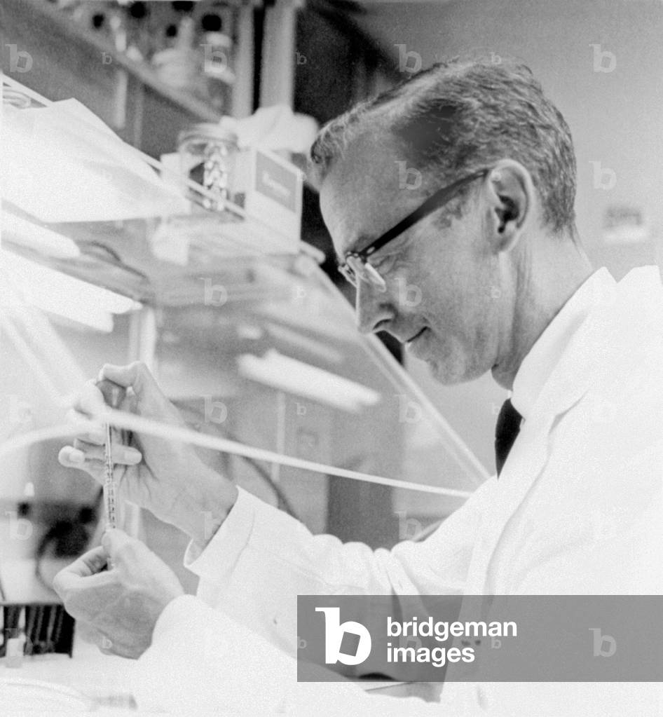 Robert C. Holley, 1966 (b/w photo)