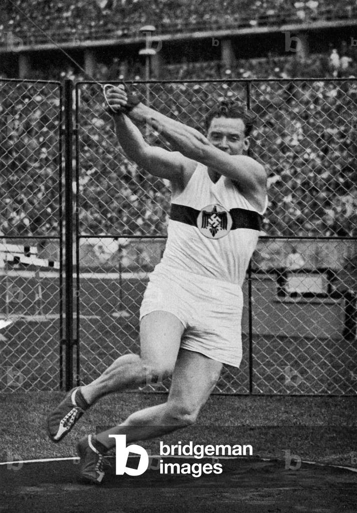 Weight throw, Olympic Games, Berlin, 1936 (photo)