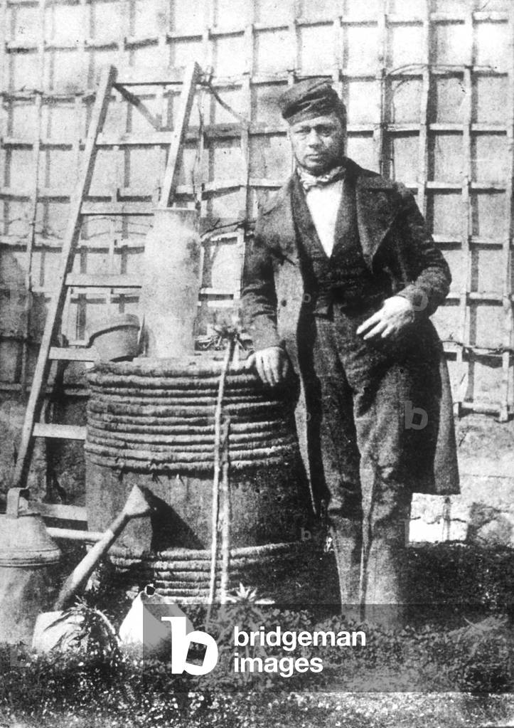 Hippolyte Bayard, 1847 (b/w photo)