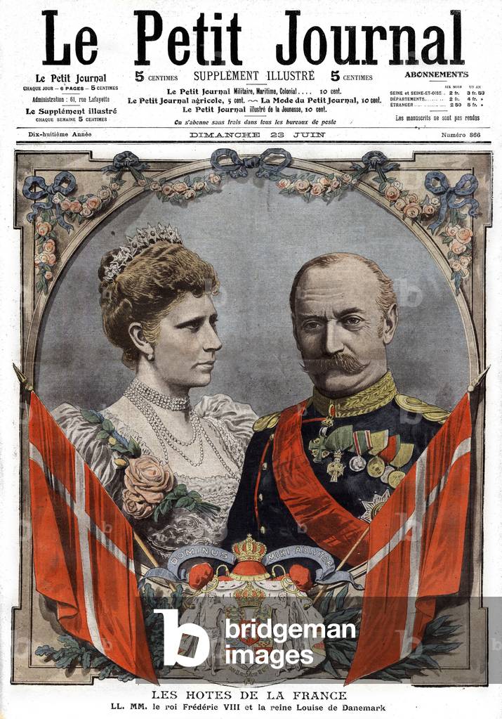 Frontpage of french newspaper 