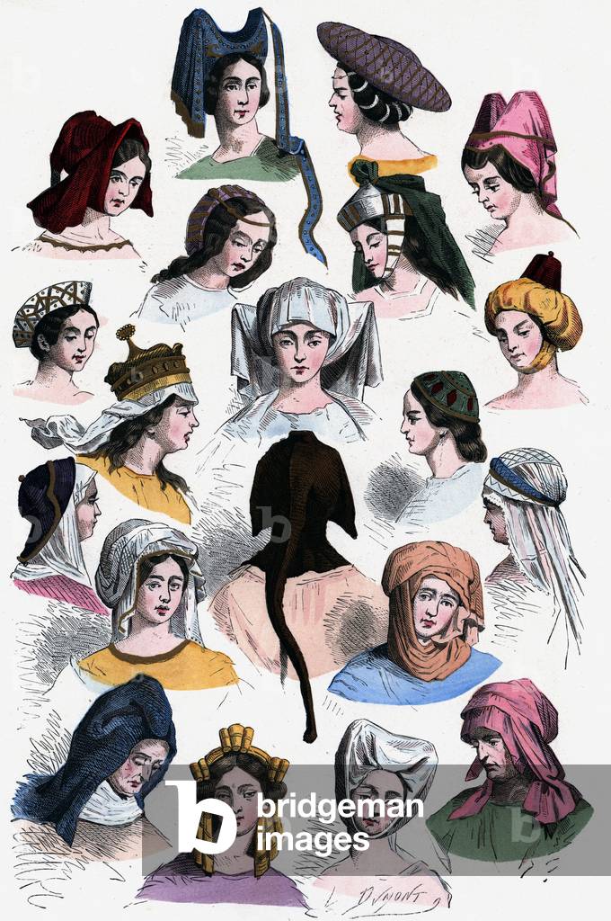 Women's hairstyles in the 15th and 16th centuries