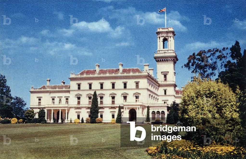 Melbourne, Australia: government house, c. 1970 (Postcard)