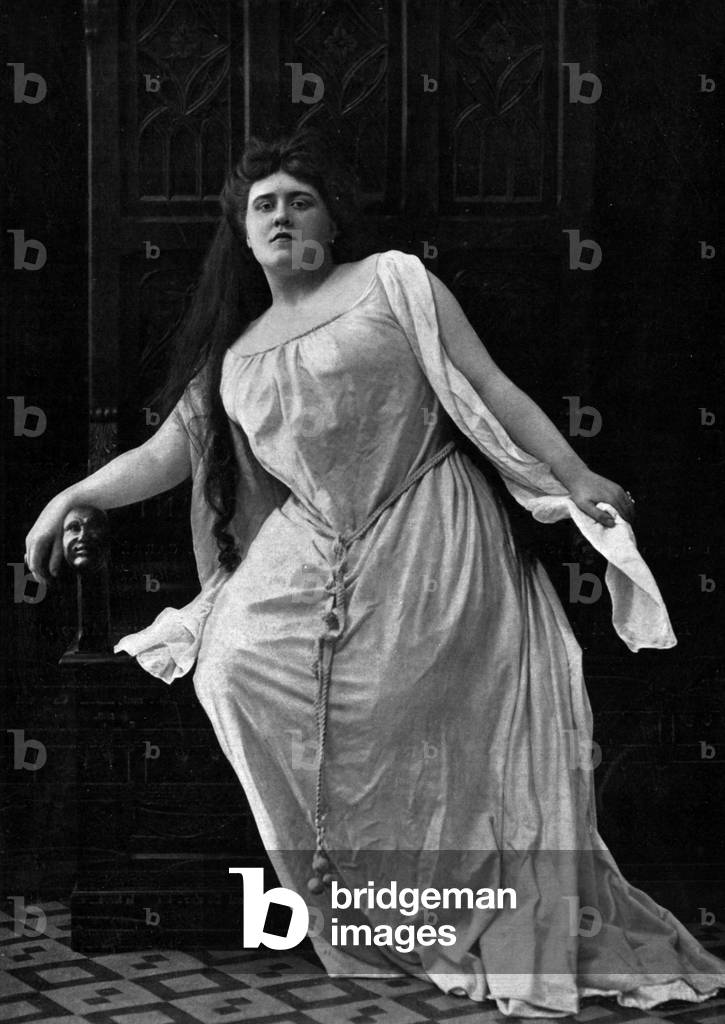 Miss Jeanne Darlays in the role of Sieglinde in the opera 
