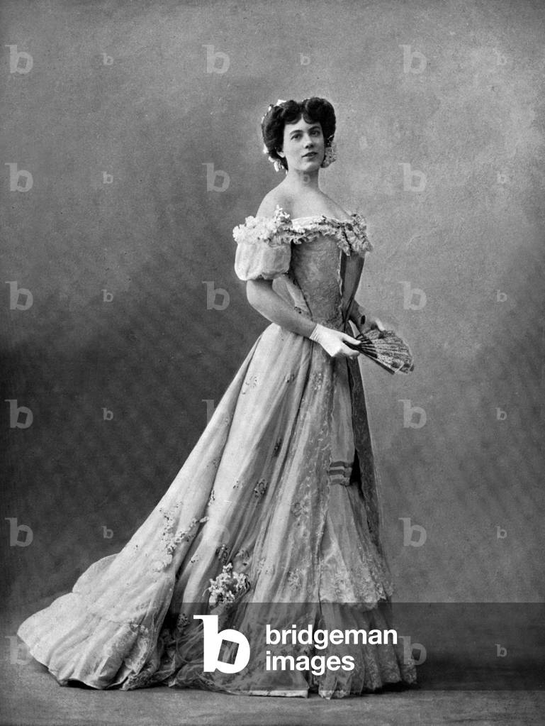 French comedian Melle Dorlac as Miss Maud in play 