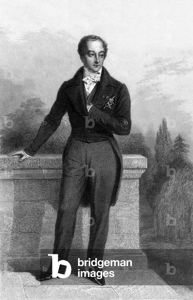 Charles Ignace de Peyronnet, engraving by Pannier after Pauquet