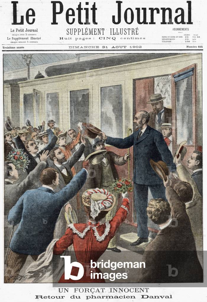 Frontpage of french newspaper 