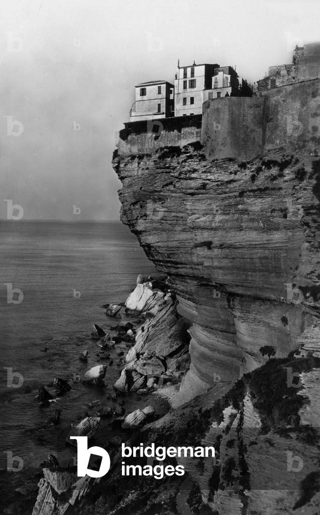 Bonifacio in Corsica (France), Postcard