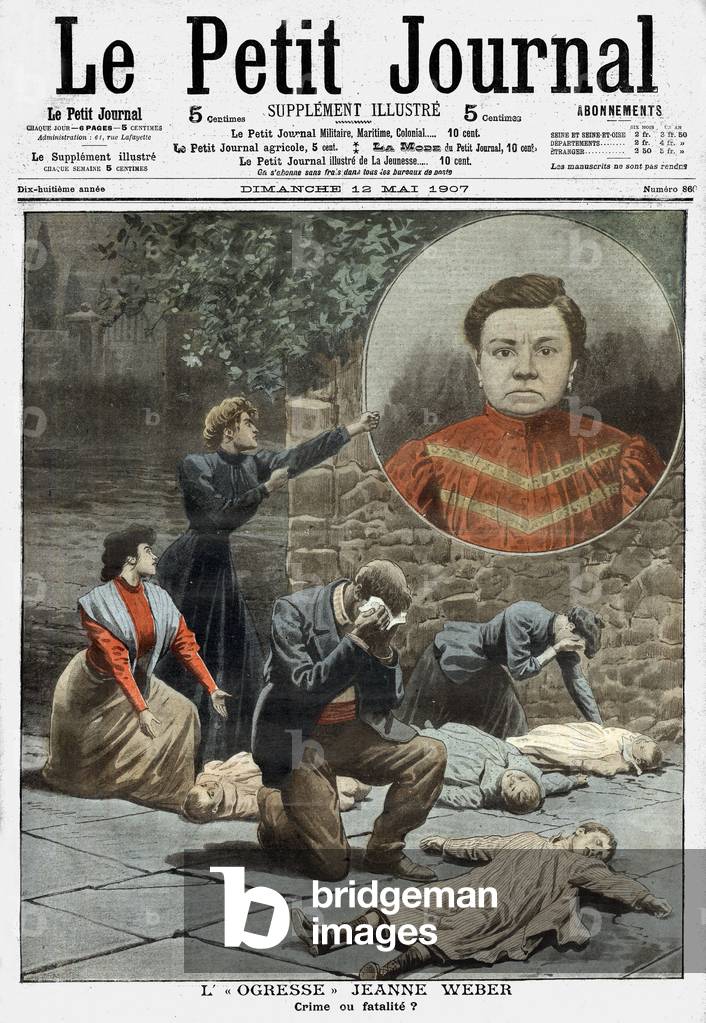 Frontpage of french newspaper 