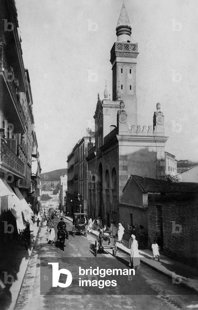 The great mosque in Constantine (Algeria) c. 1905