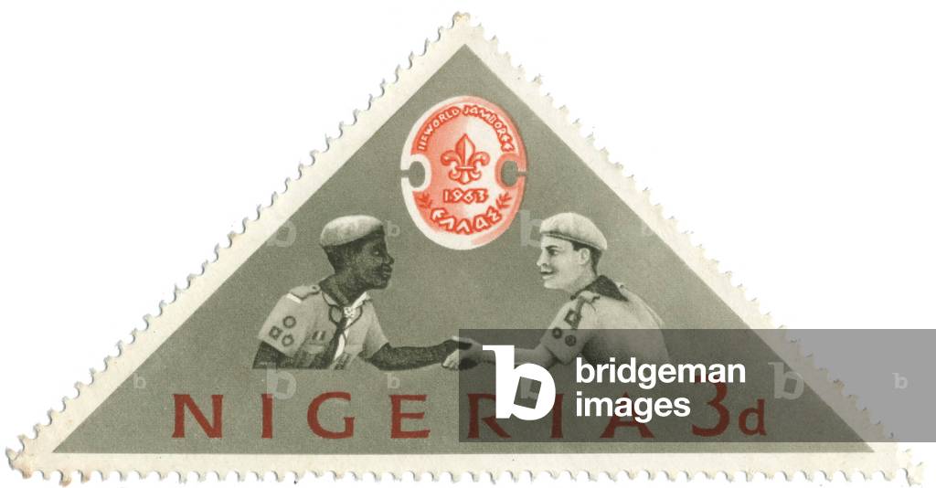 Nigeria stamp with a value of 3d from 1963