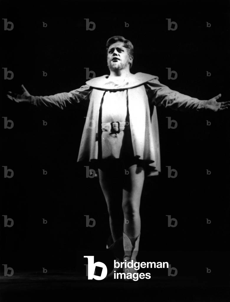 French opera singer Guy Chauvet in opera 