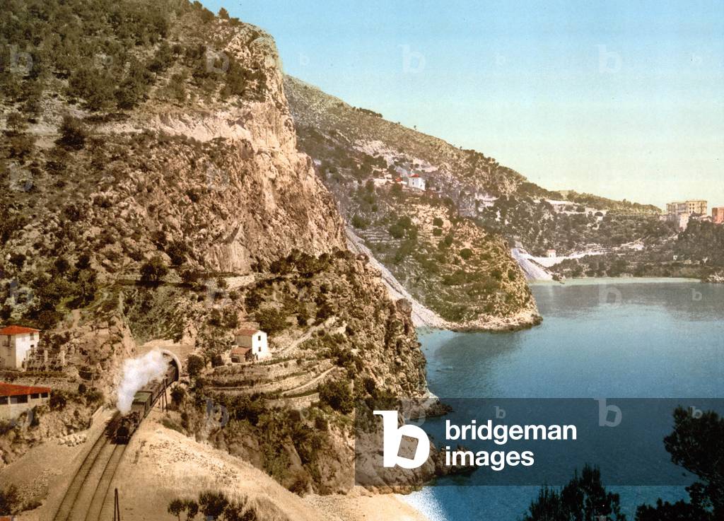 Cote d'Azur,c.1900 (photo)