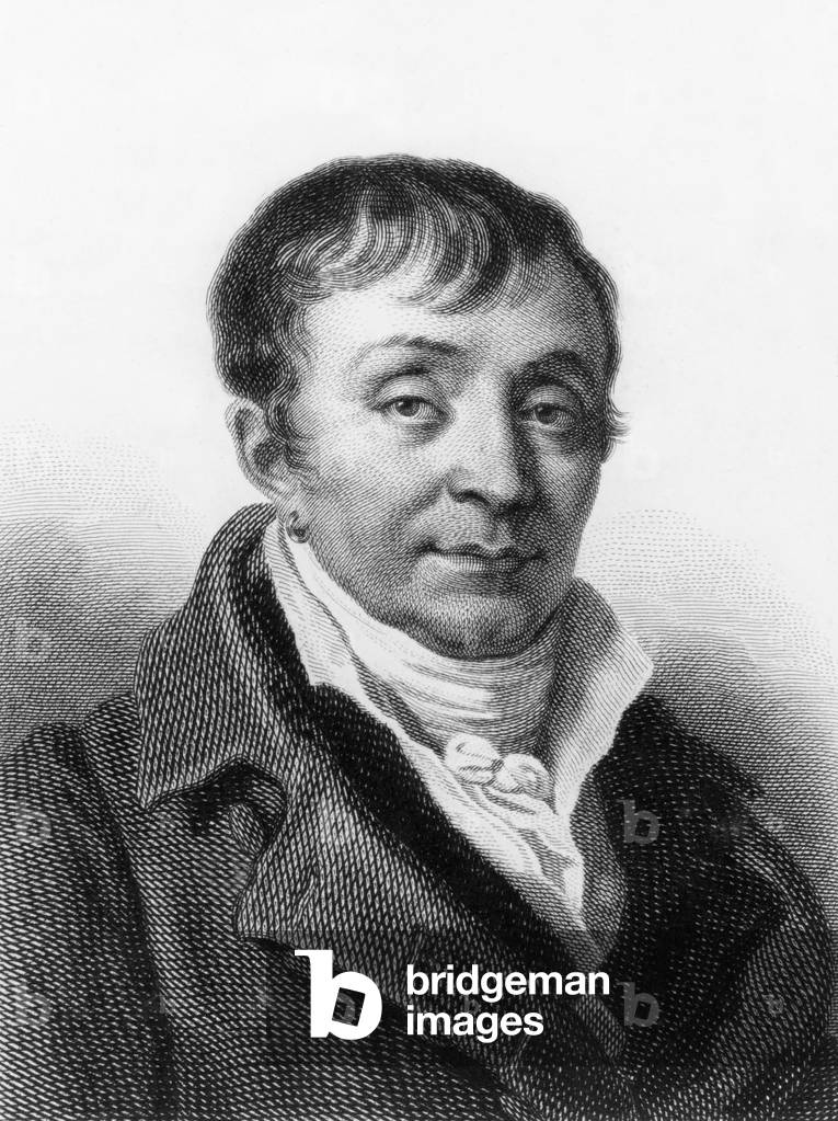 Francois Guillaume Andrieux (1759-1833), french writer and playwright, engraving