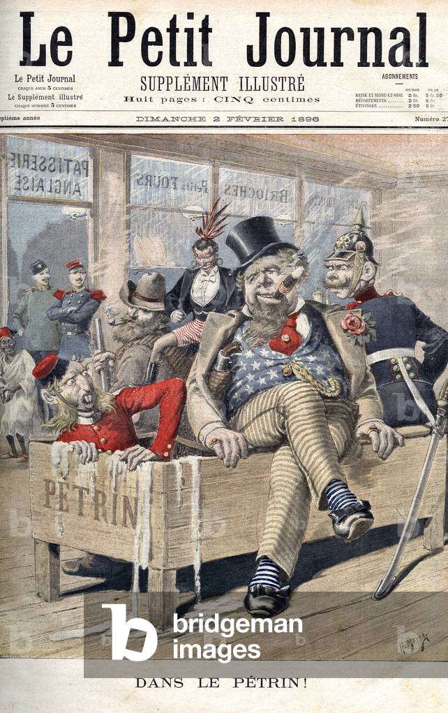 Annexation of Transvaal by Great Britain in 1877. 1886 (illustration)