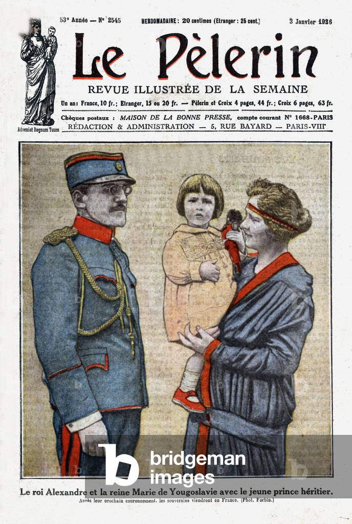 Frontpage of french paper 