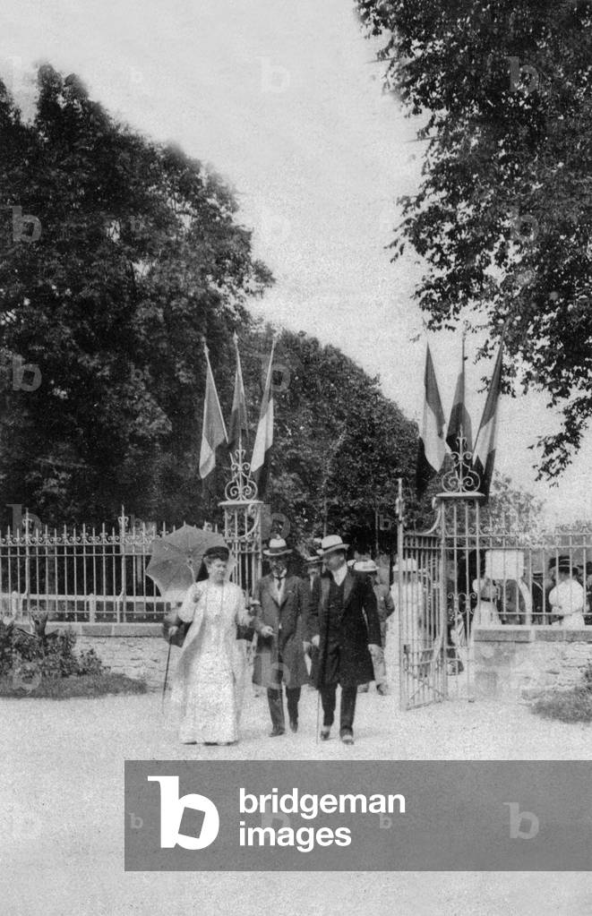 Contrexeville, France: grand duchess Wladimir of Russia, c.1910 (photo)