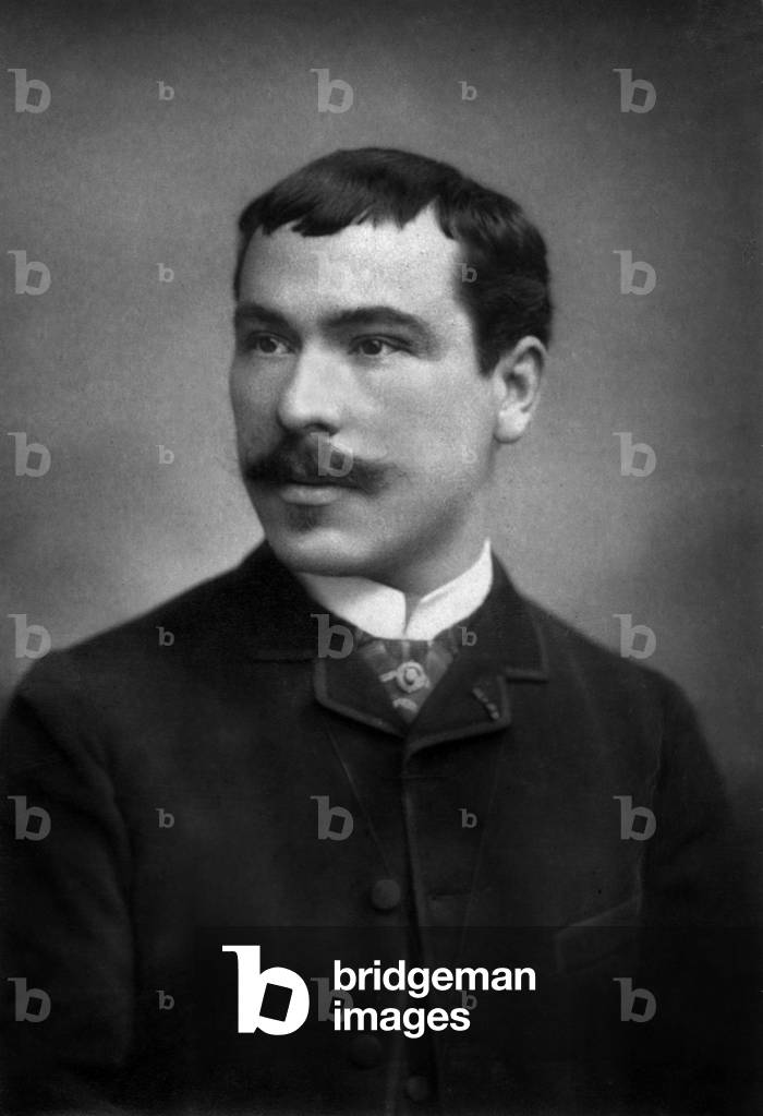 Alfred Lanson (1852-1898) french sculptor, photo by Benque et Cie