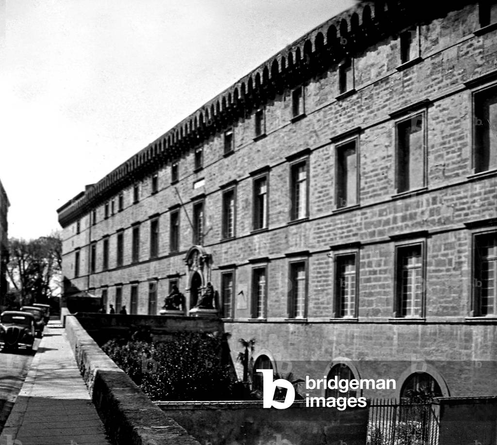 Montpellier, France: medecine faculty, late 40's