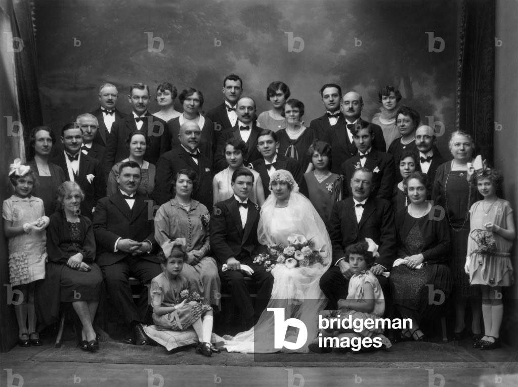 Wedding in France, c. 1925