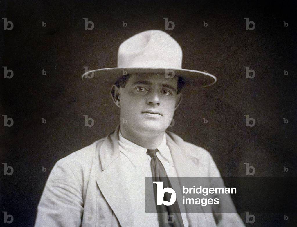 Jack London (1876-1916) american writer, c. 1905