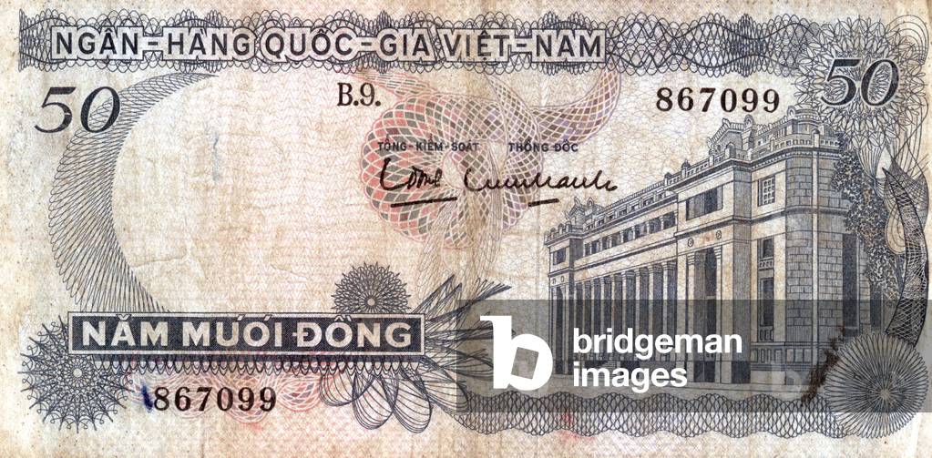 Banknote, 50 Dong, Vietnam