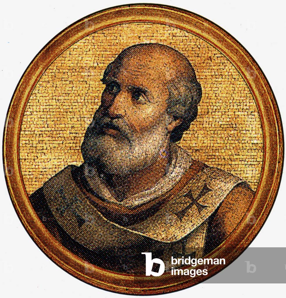 John VI, 85th Pope of the Catholic Church. It regained from 30 October 701 to 11 January 705, during the Byzantine Papaute