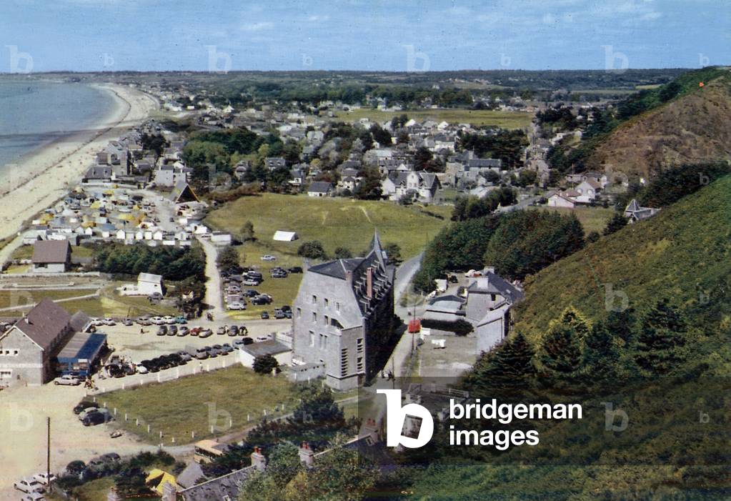 Carolles, Normandy, France, Postcard, c. 1963