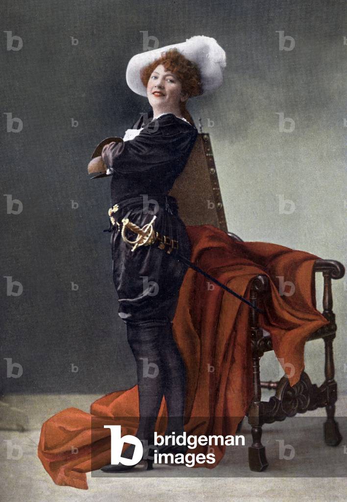French comedian Juliette Mealy as Fragoletto in play 