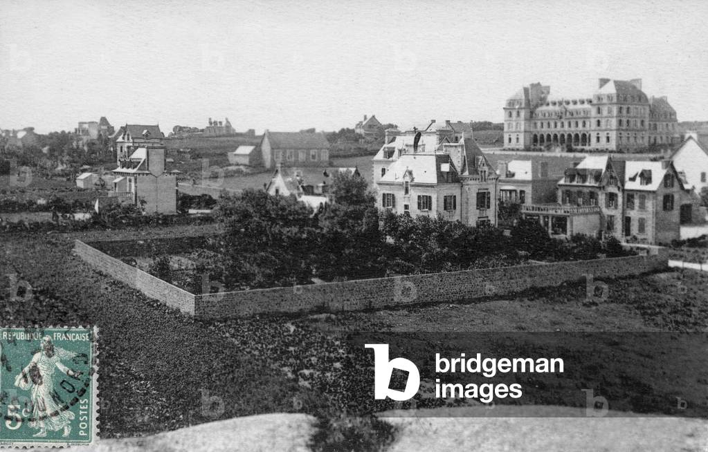 Tregastel (Brittany, France) Postcard, c. 1909