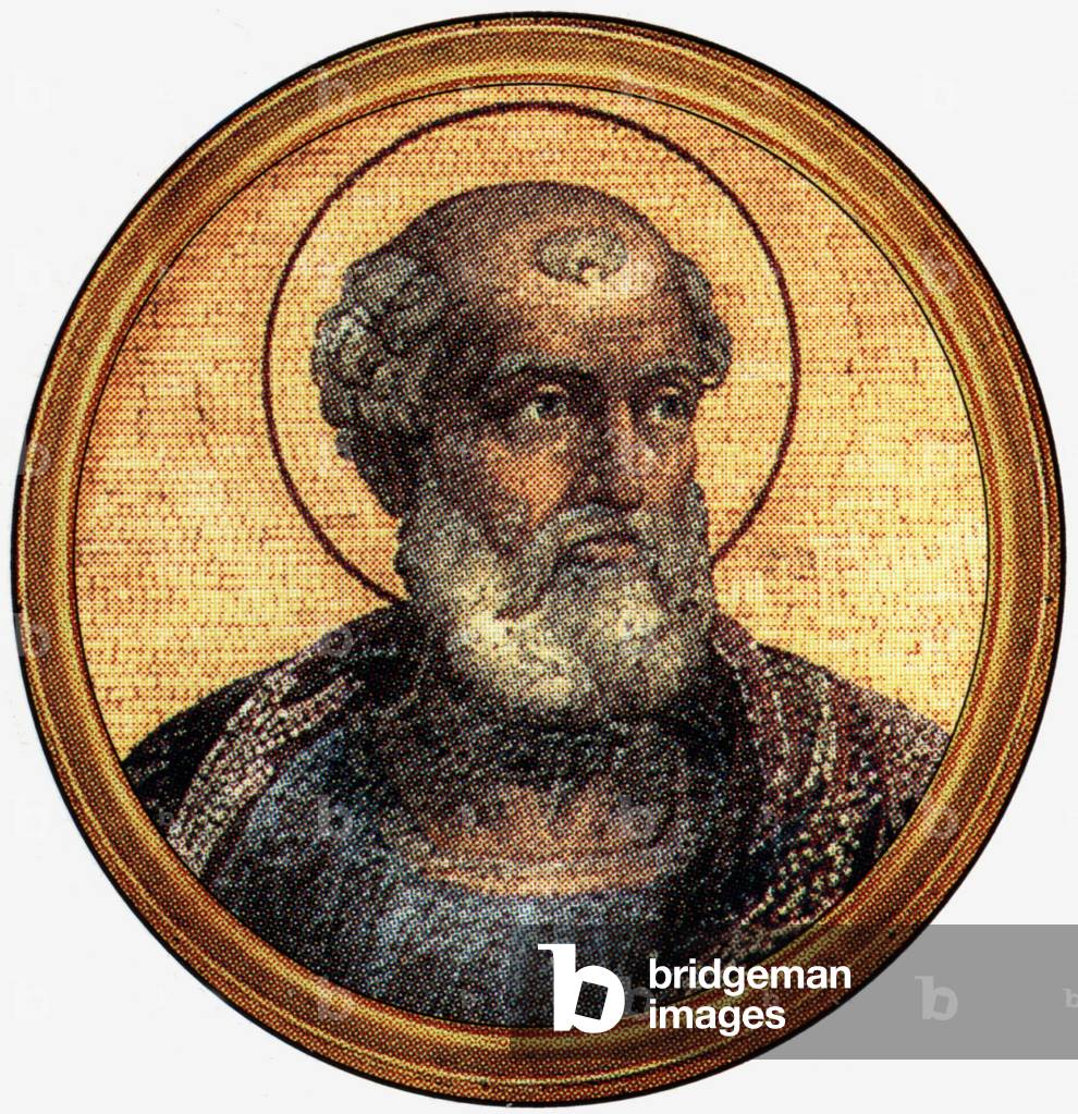 Saint Eutychianus, pope in 275-283 (print)