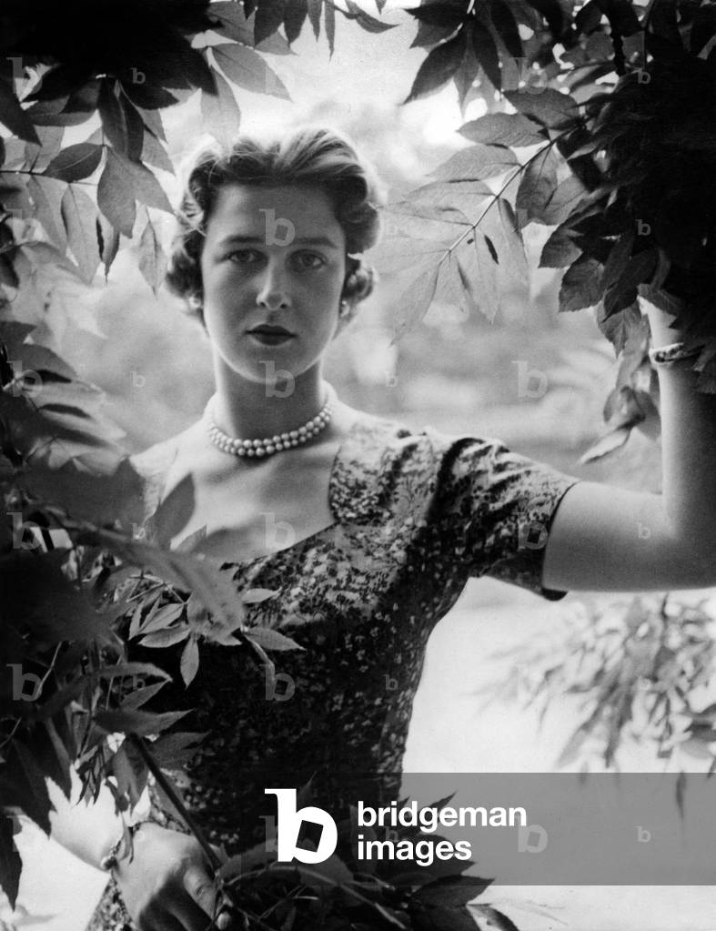 Princess Alexandra of Kent in august 1955