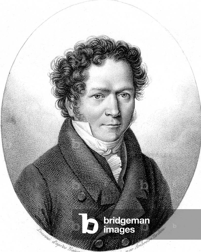 Baron Louis Jacques Thenard, 19th century (engraving)