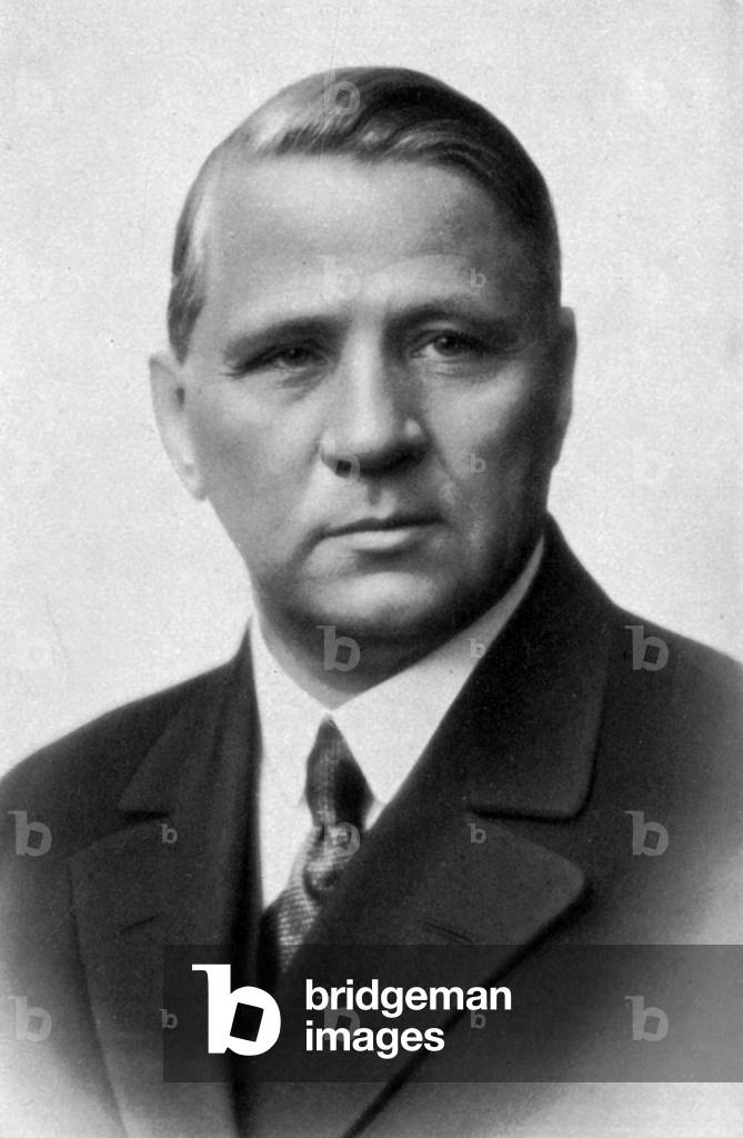 Johannes Sigfrid Edstrom (1870-1964) 4th president of international olympic committee in 1946-1952