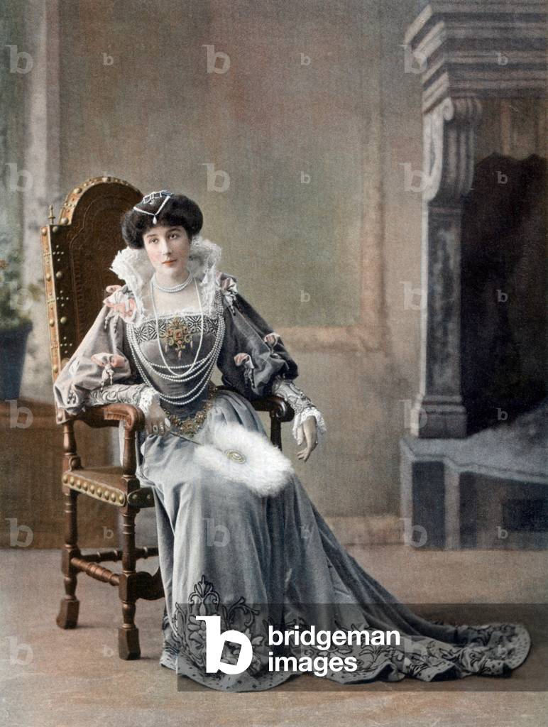 Comedian Mitzy Dalti as Dona Maria in play 