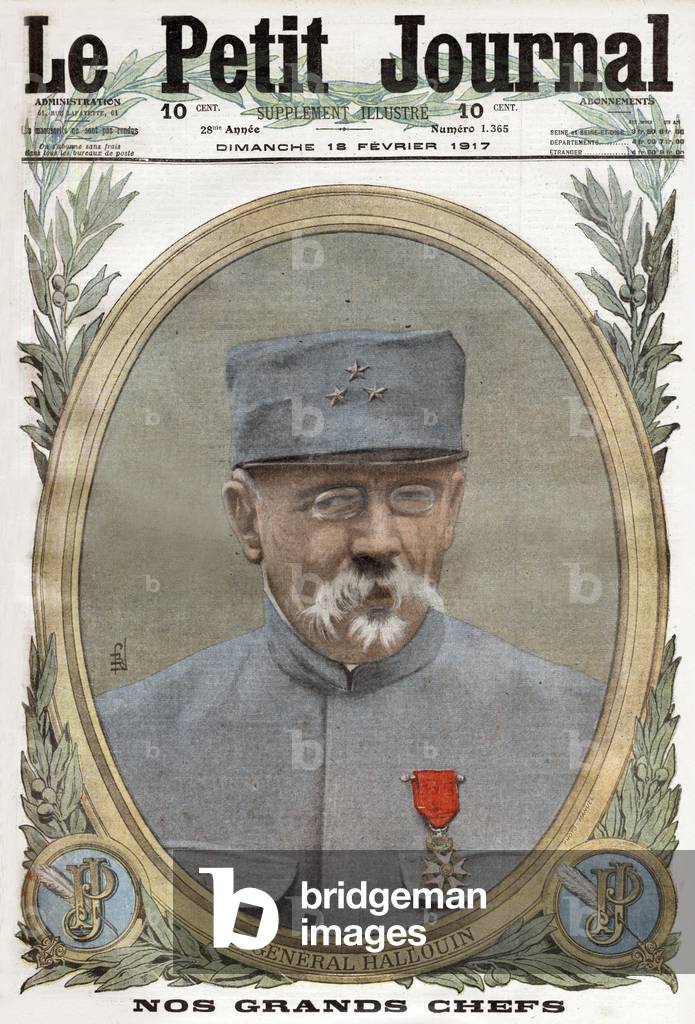 Frontpage of french newspaper 