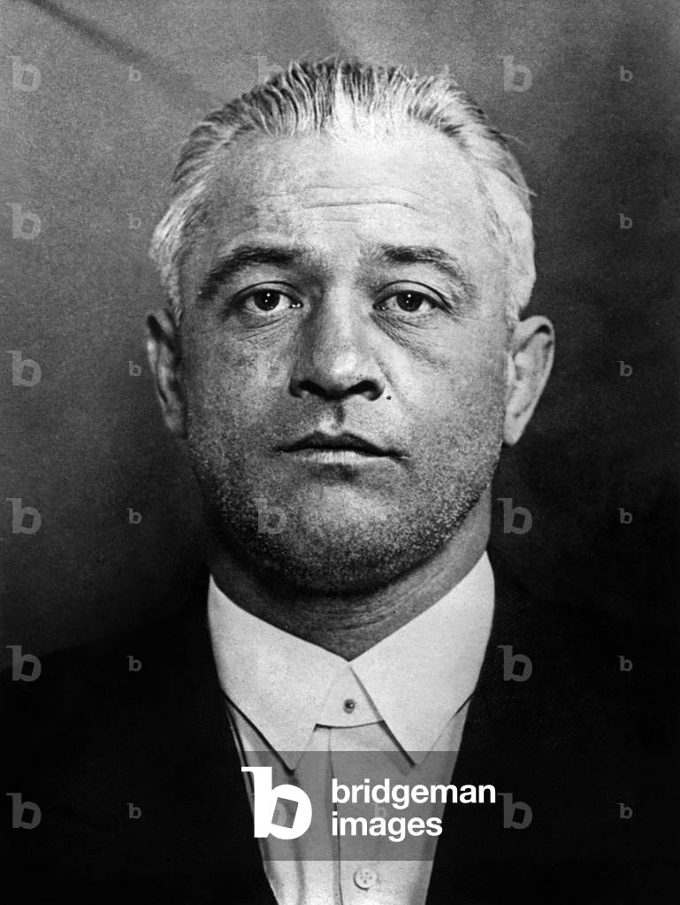 Affair of the death of french magistrate Albert Prince (1934): here Georges Hainnaux aka Jo la terreur after his arrest on march 29,1 1934