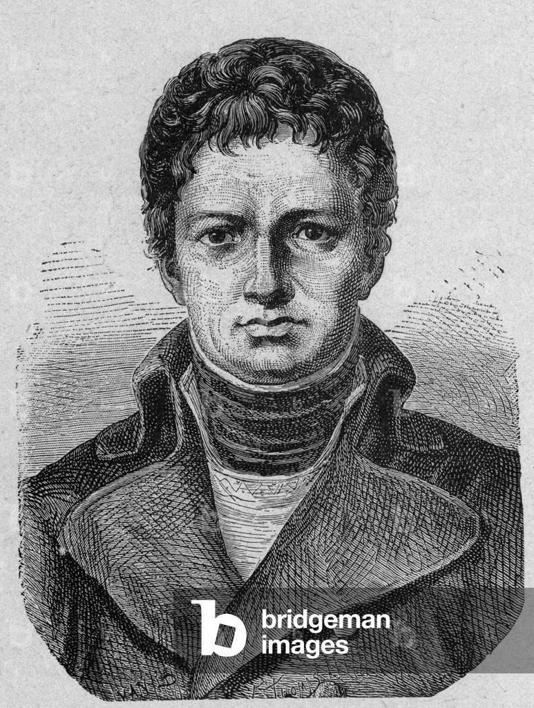 Rene Nicolas Dufriche, baron Desgenettes (1762-1837) french military physician, engraving, 1899