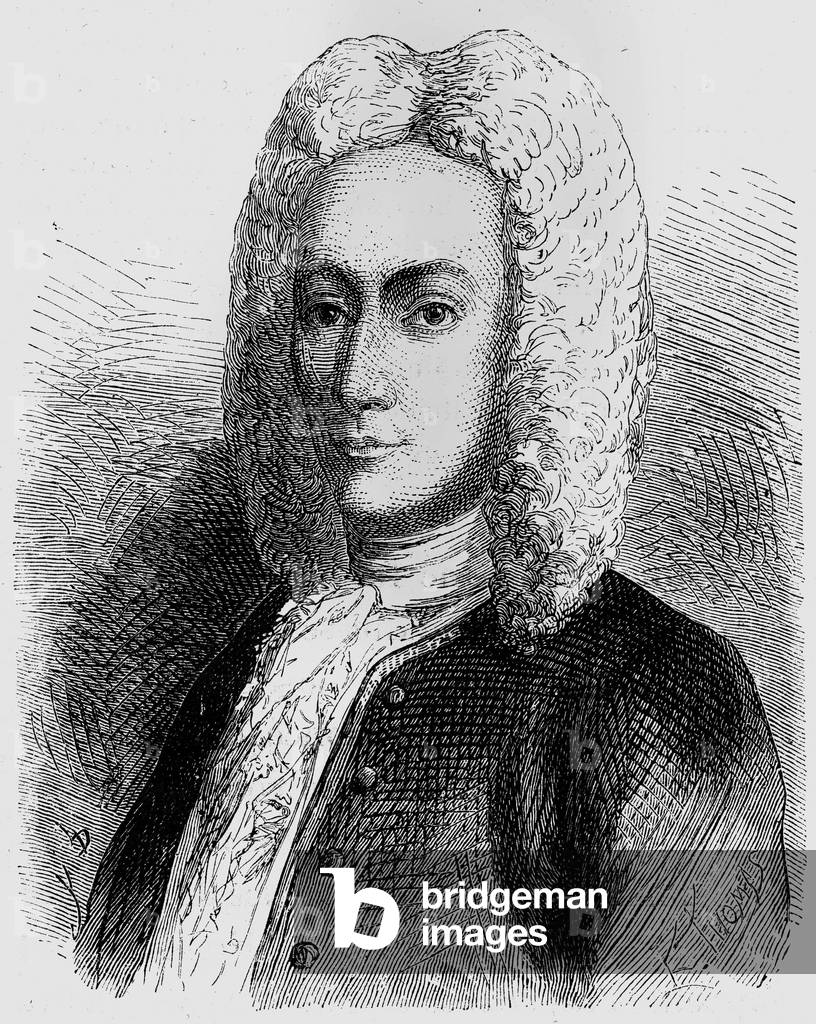 Mathieu Dutilh (1715-1791) he helpt JacquesDeRomas for electric kite, engraving