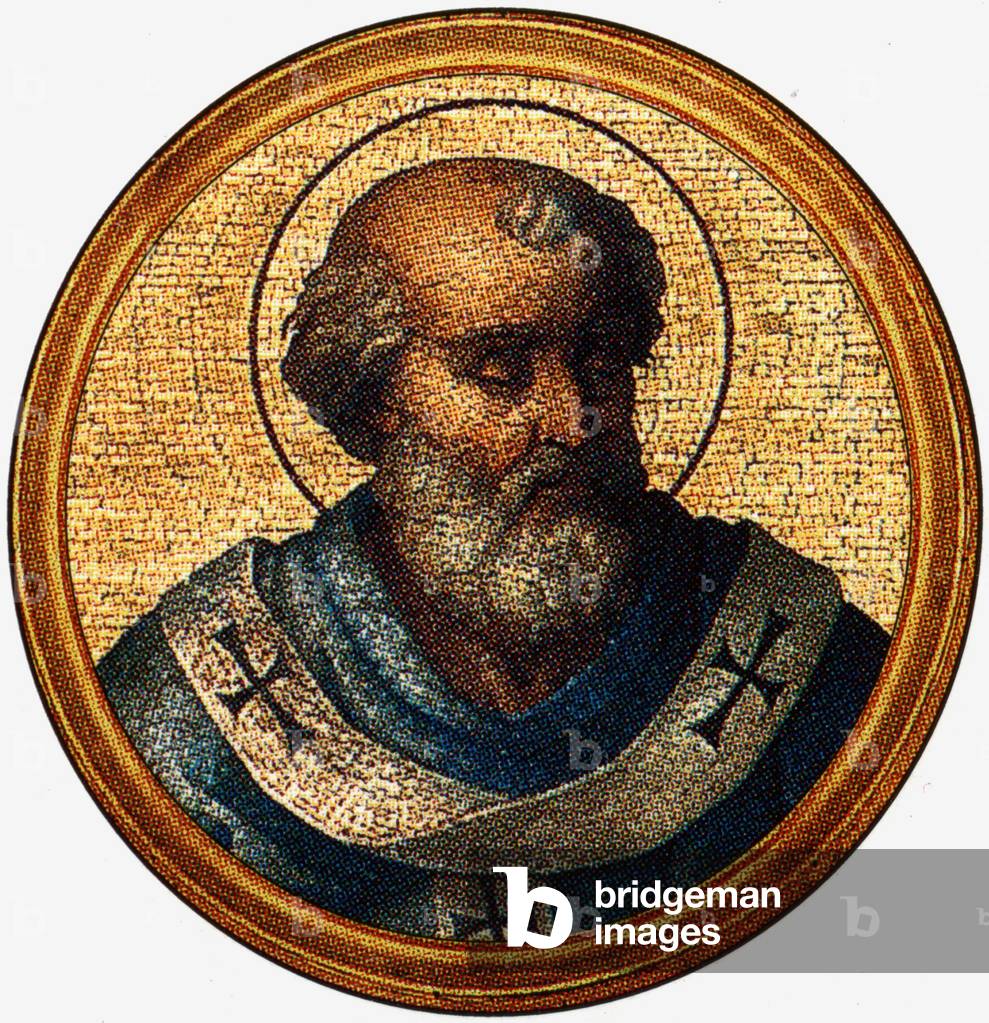 Pope John V exercises from 23 July 685 to 2 August 686