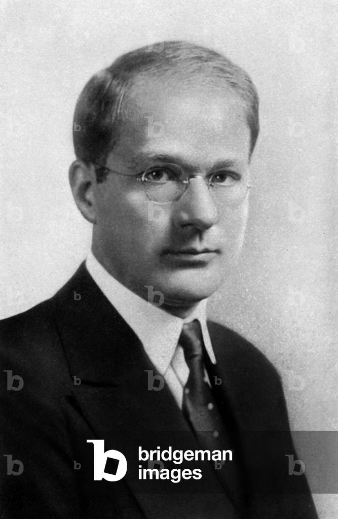 Avery Brundage (1887-1975) member of United States Olympic Committee and president of International Olympic Committee