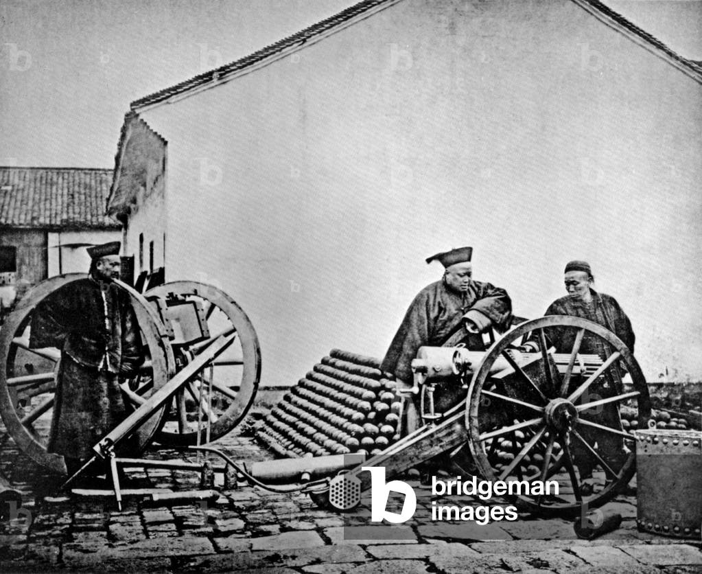 Nanking, China: the arsenal, picture by John Thomso, c. 1868