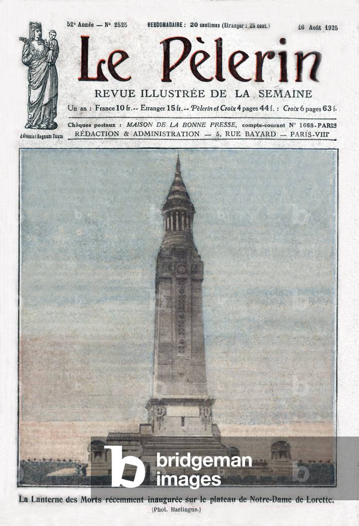 Frontpage of french paper 