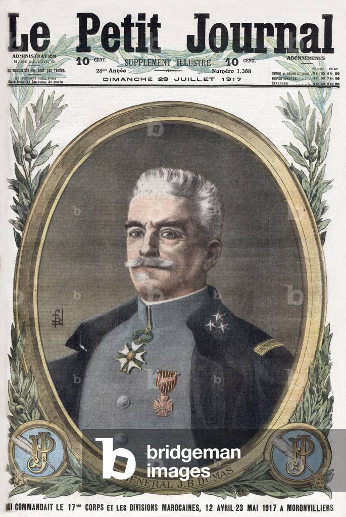 Frontpage of french newspaper 