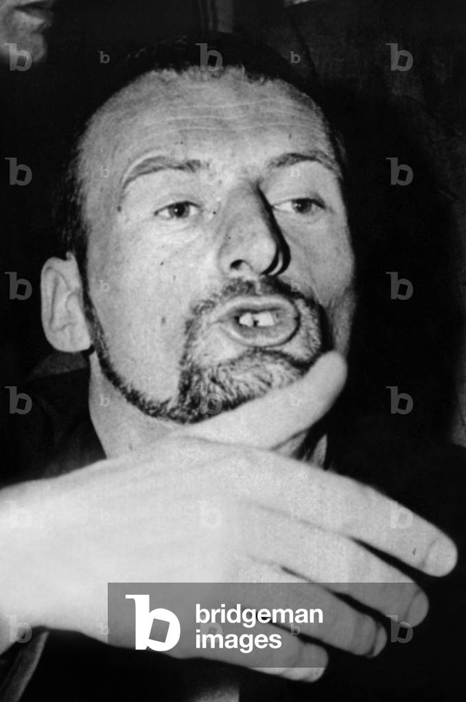 Pierre Lagaillarde, french lawyer, supporter of french Algeria, here before his trial, october 1960