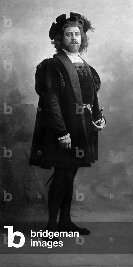 Tenor Dmitri Smirnov (1882-1944) as Faust in opera 