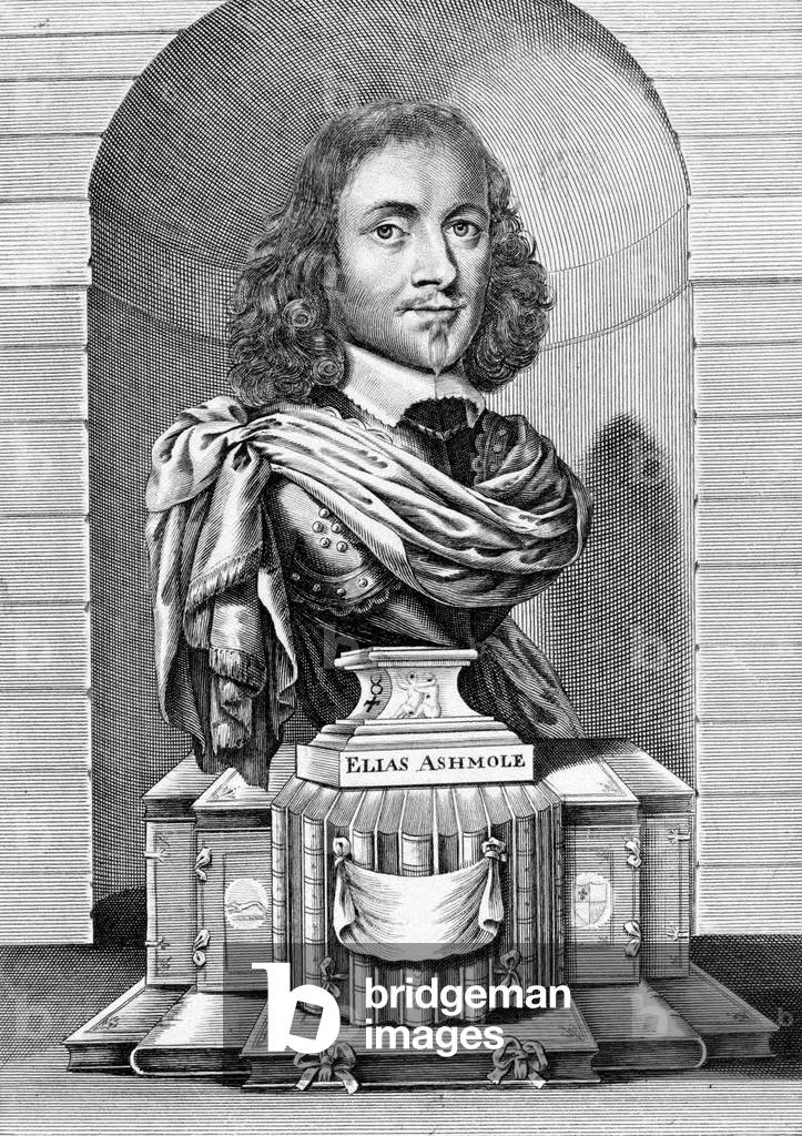 Elias Ashmole , 19th century (engraving)