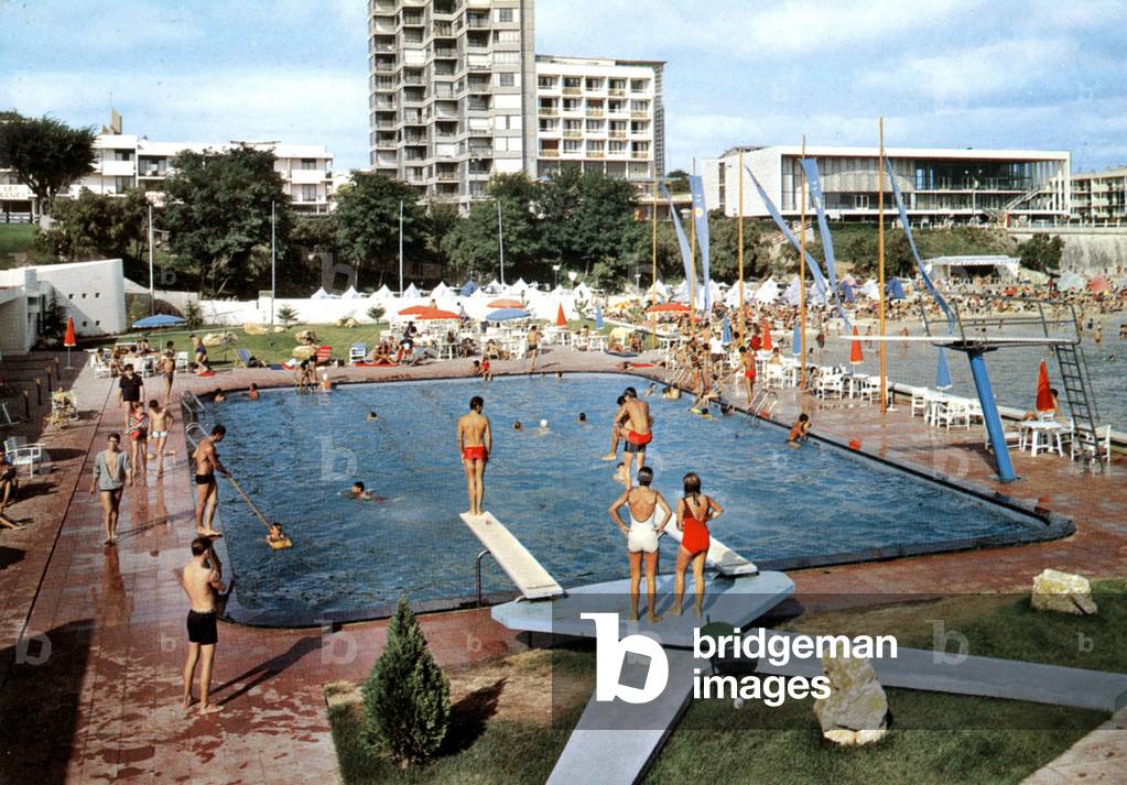 Royan, France, Postcard, c. 1966