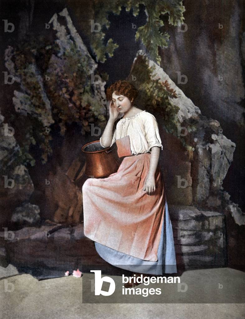 Cecile Sorel, french comedian as Jane in play 