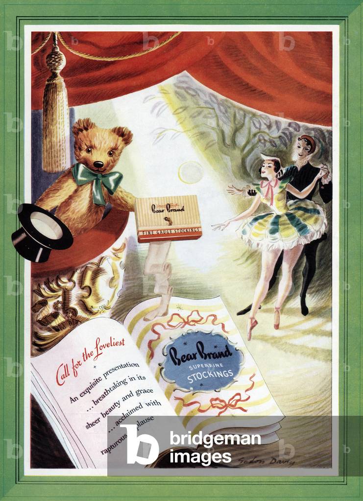 Bear Brand stockings, june 1953 (print)
